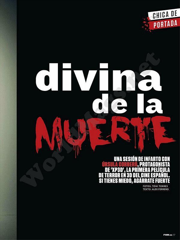 Ursula Corbero @ FHM Spain January 2012