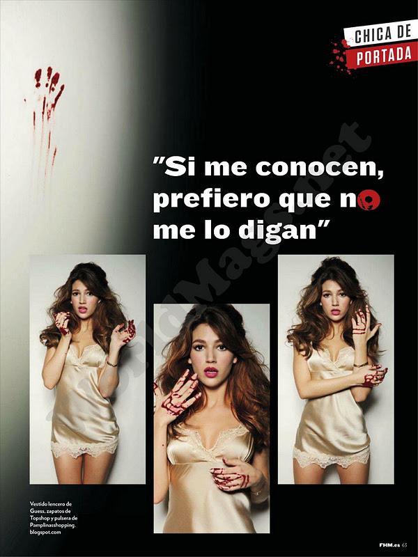 Ursula Corbero @ FHM Spain January 2012