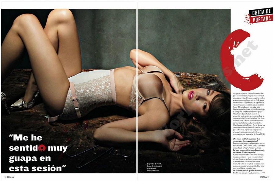 Ursula Corbero @ FHM Spain January 2012