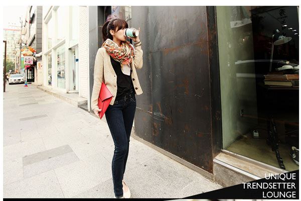 แฟชั่น Scarf ผ้าพันคอเพิ่มความอบอุ่นในหน้าหนาว