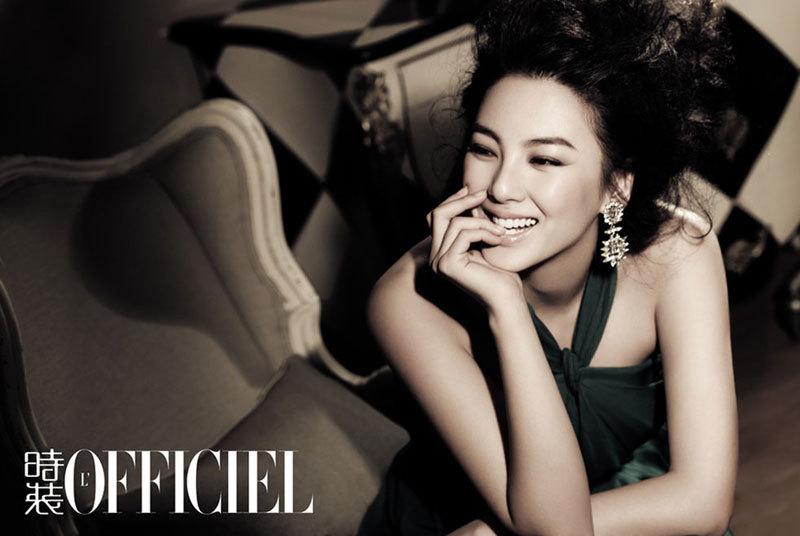 Kitty Zhang @  L'OFFICIEL China no.273  January 2012