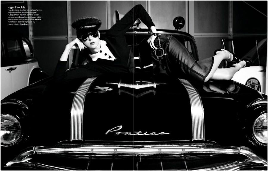 Heather marks @ elle france December 2011