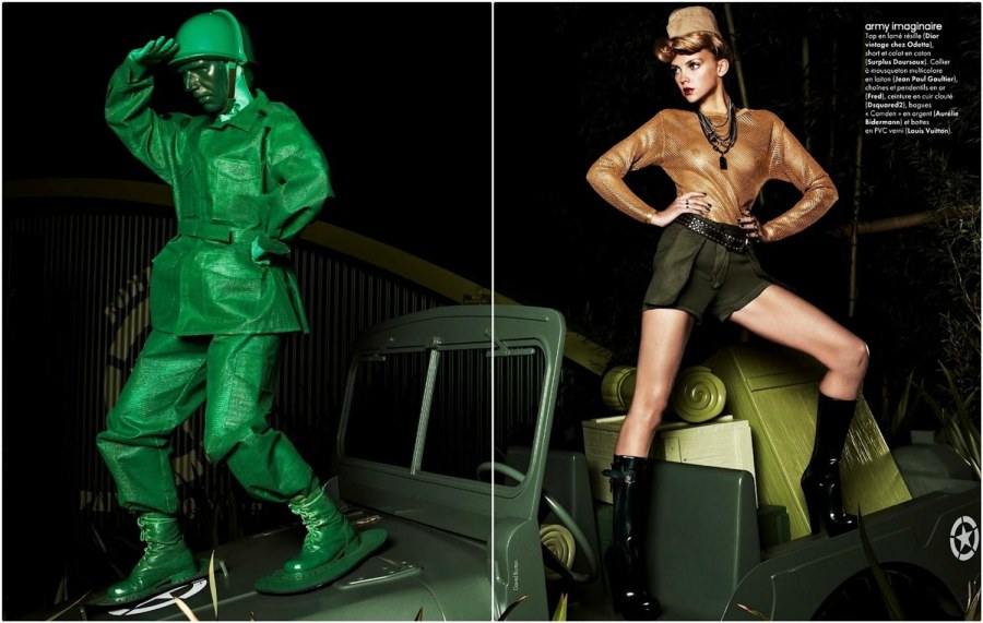 Heather marks @ elle france December 2011