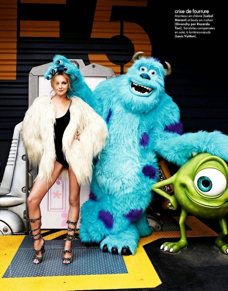 Heather marks @ elle france December 2011