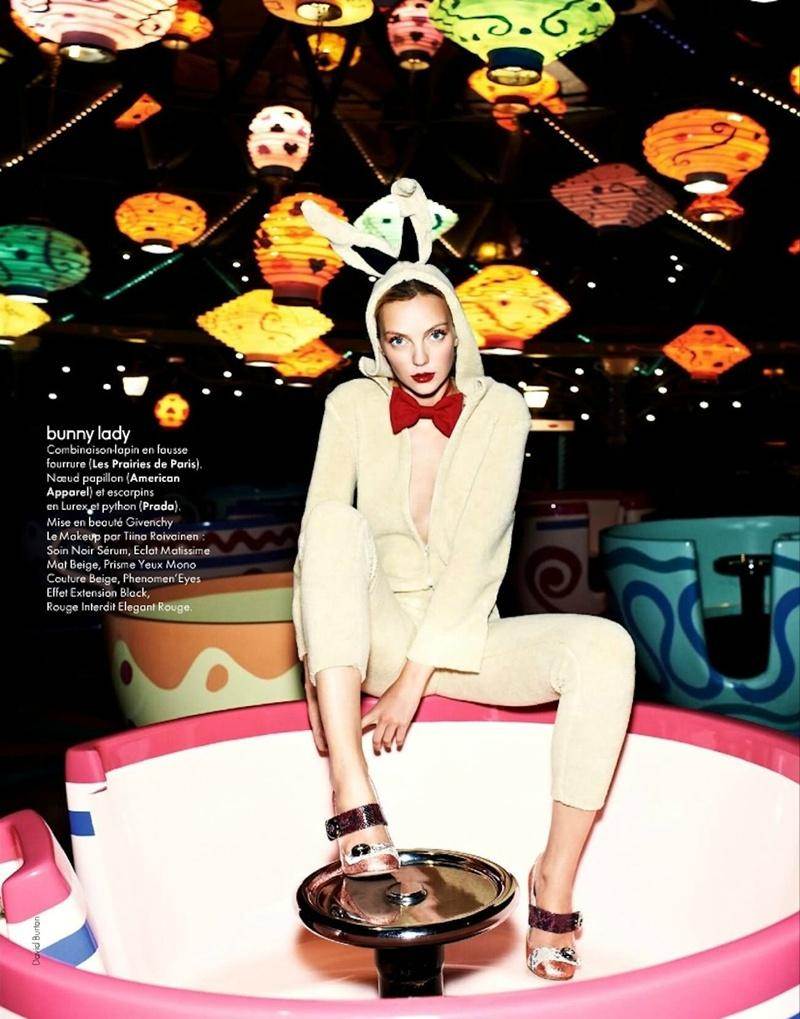 Heather marks @ elle france December 2011