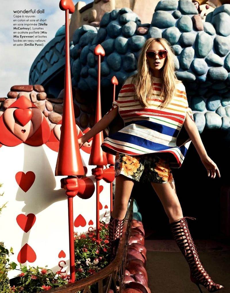 Heather marks @ elle france December 2011