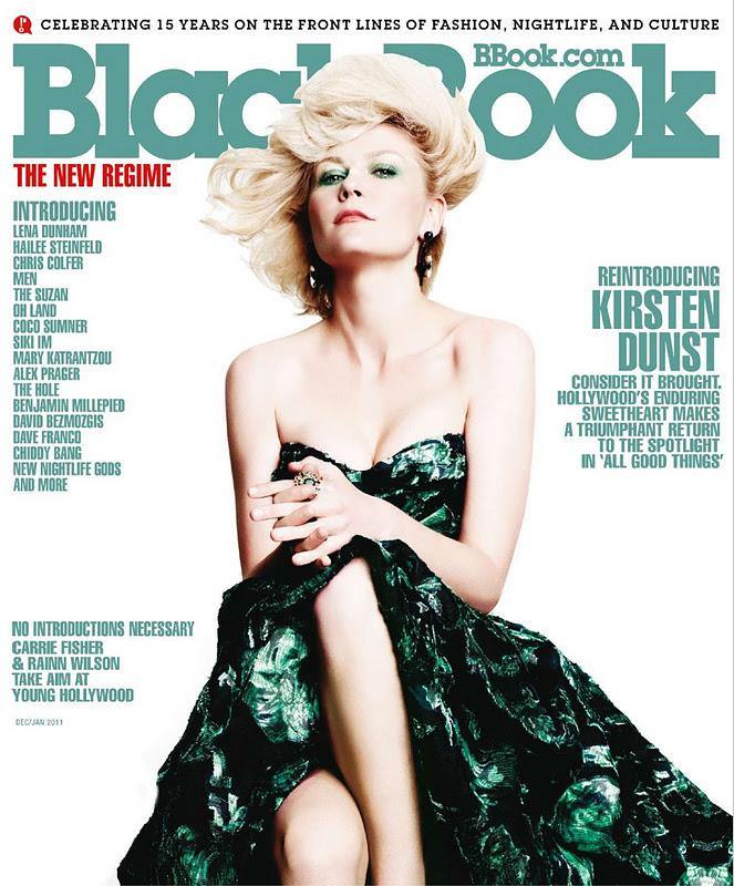 Kirsten Dunst @ BlackBook US December 2011