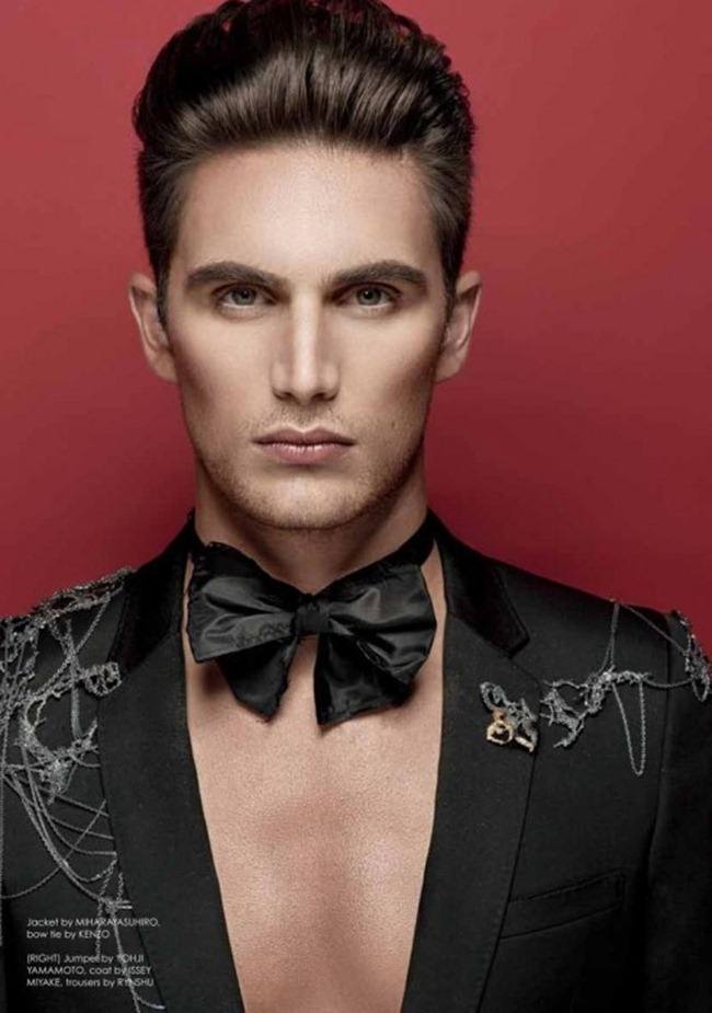 SID MAGAZINE: JULIEN QUEVENNE IN "TRIBUTE" BY PHOTOGRAPHER ANTHONY MEYER