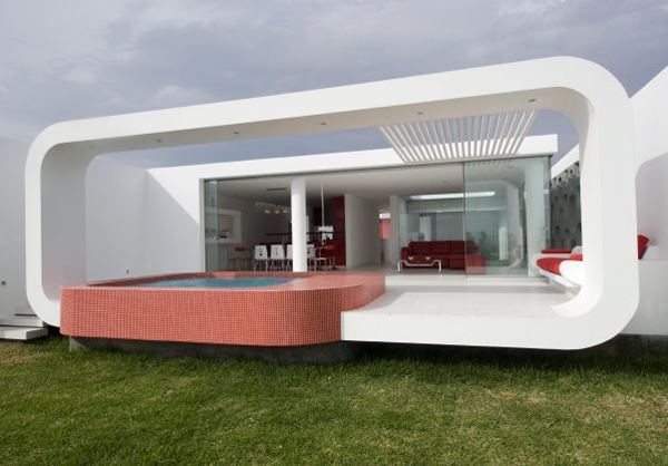 Beach House Design Ideas from Peru - frame the sunsets!