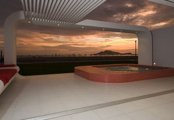 Beach House Design Ideas from Peru - frame the sunsets!