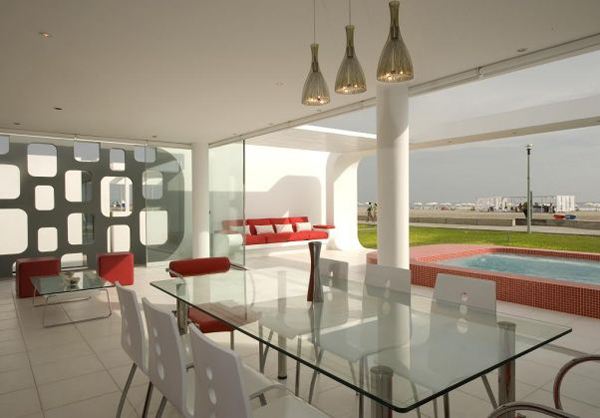 Beach House Design Ideas from Peru - frame the sunsets!