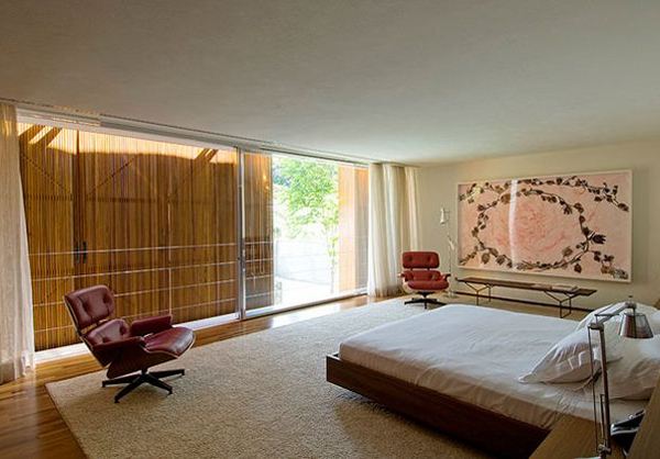 Innovative Brazilian Architecture - concrete house with folded wood walls