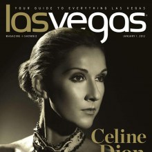 Celine dion @ Las Vegas Magazine January 2012