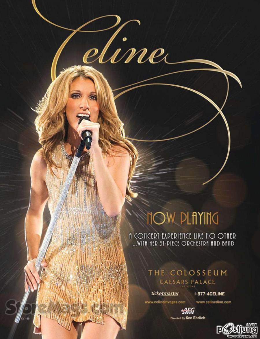 Celine dion @ Las Vegas Magazine January 2012