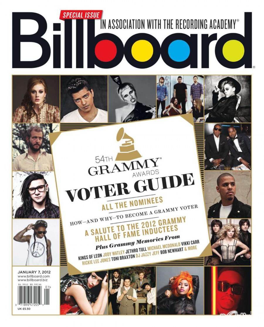 Billboard Magazine January 7, 2012