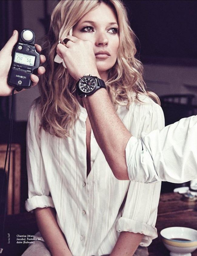 ELLE FRANCE: KATE MOSS BY PHOTOGRAPHER SONIA SIEFF