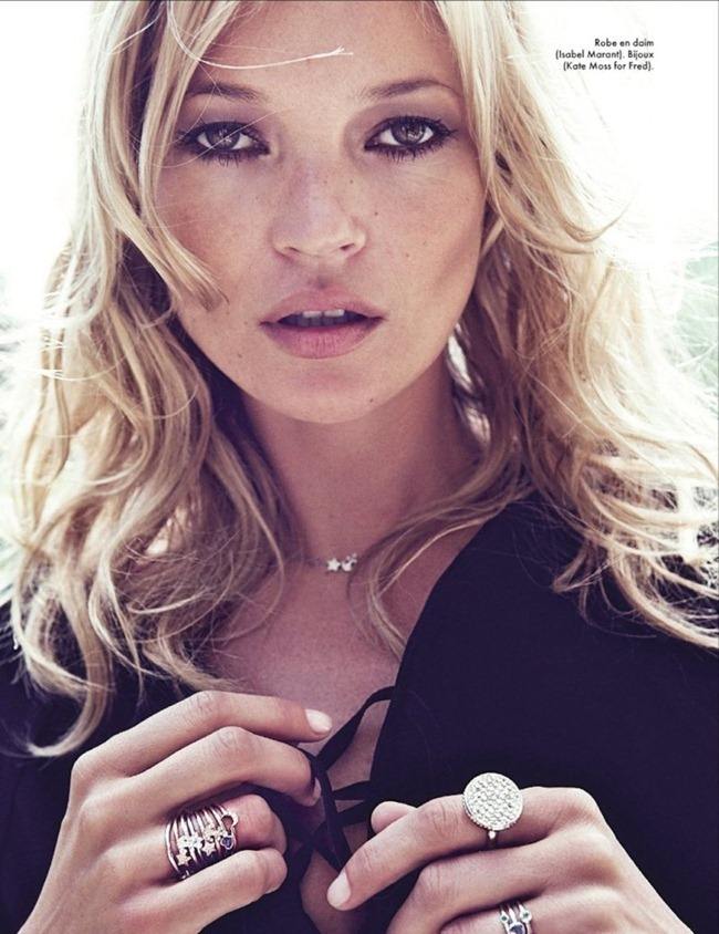 ELLE FRANCE: KATE MOSS BY PHOTOGRAPHER SONIA SIEFF