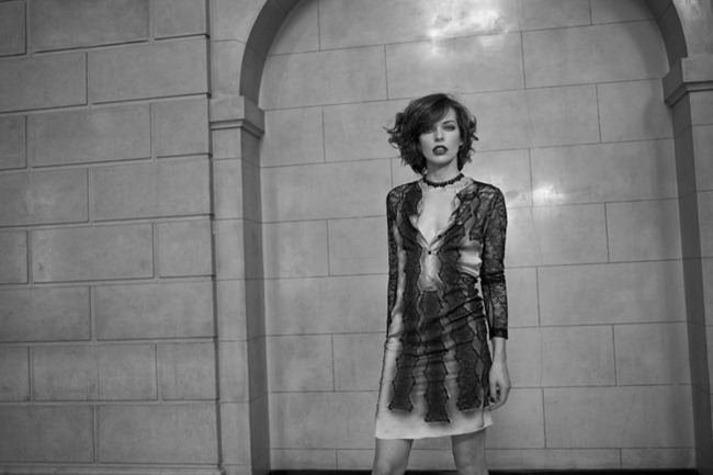 S MODA MAGAZINE: MILLA JOVOVICH BY PHOTOGRAPHER ERIC GUILLEMAIN