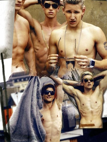 WINQ MAGAZINE: LEEBO FREEMAN IN "SOME TIME WITH THE GUYS" BY PHOTOGRAPHER PANTELIS