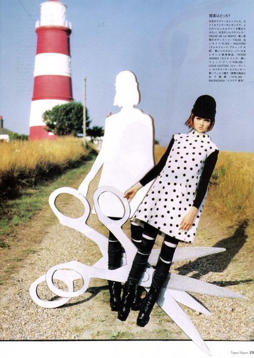 VOGUE NIPPON: LILLY COLE'S NEW WORLD CUTS BY TIM WALKER