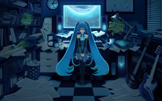 พื้นหลัง Vocaloid สวยๆ