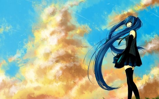 พื้นหลัง Vocaloid สวยๆ