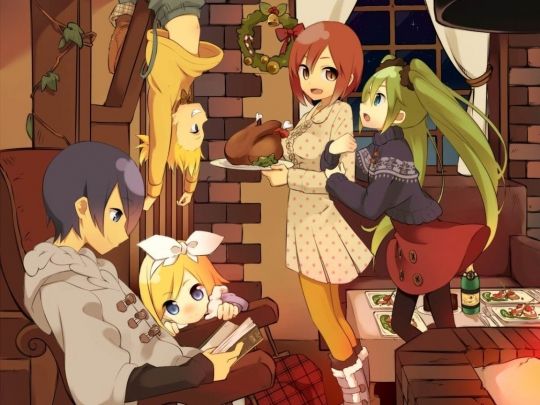 พื้นหลัง Vocaloid สวยๆ