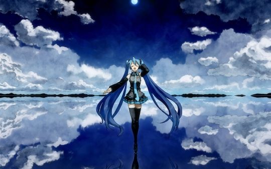 พื้นหลัง Vocaloid สวยๆ