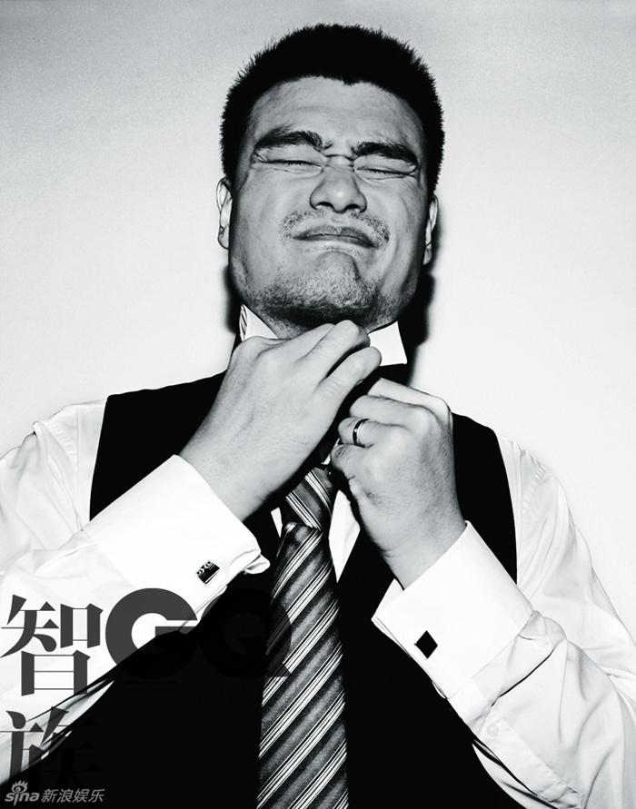 Yao Ming @ GQ China magazine January 2012