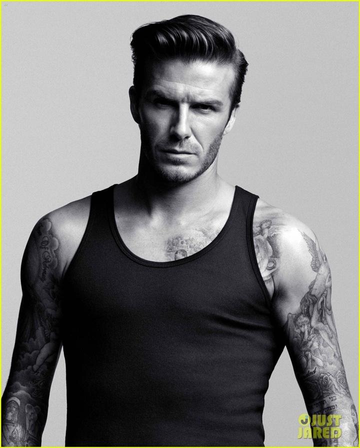 David Beckham Shirtless Pics For Bodywear Line