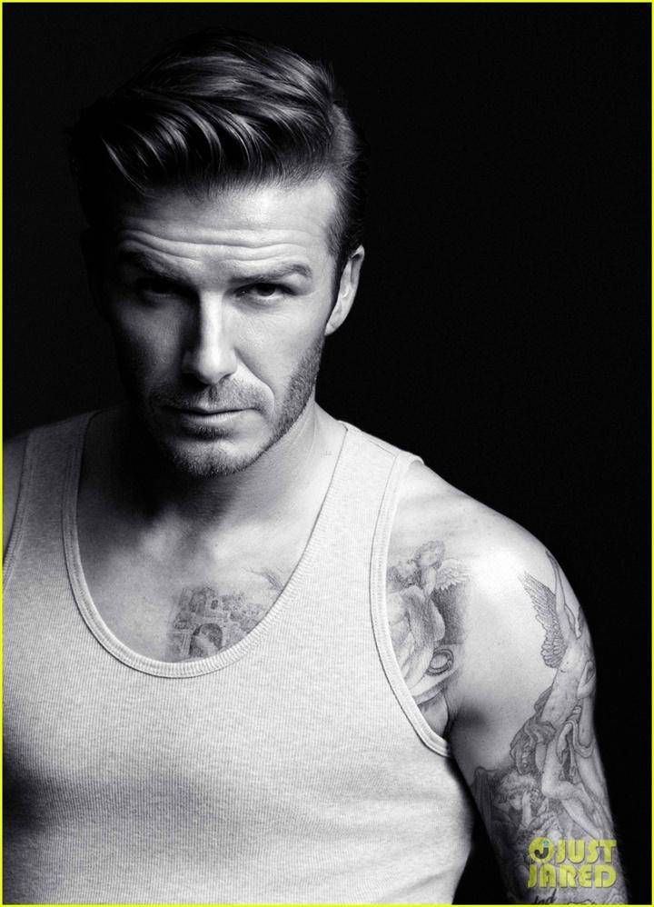 David Beckham Shirtless Pics for Bodywear Line!