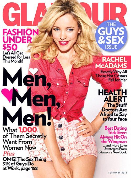 Rachel McAdams @ Glamour US Magazine February 2012