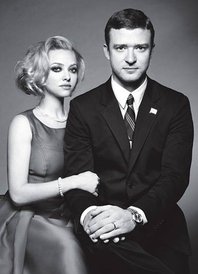 W MAGAZINE: JUSTIN TIMBERLAKE & AMANDA SEYFRIED BY PHOTOGRAPHER MICHAEL THOMPSON