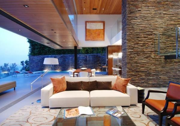 Designer House in Hollywood Hills - priceless panoramic city-to-ocean views for $5 million