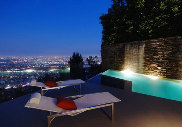 Designer House in Hollywood Hills - priceless panoramic city-to-ocean views for $5 million