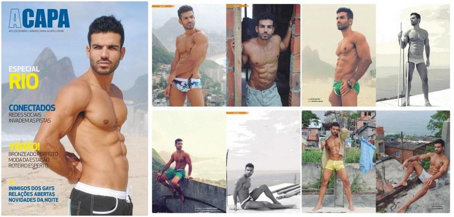 Sidney Allan Photoshoot for A Capa N&deg;52