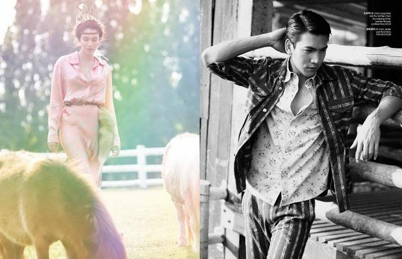 หยาดทิพย์ & เฟิร์ส-เอกพงศ์ @ HONEYMOON+TRAVEL no.115 December 2011