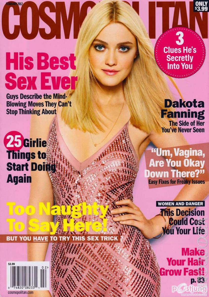 Dakota Fanning @ Cosmopolitan US February 2012