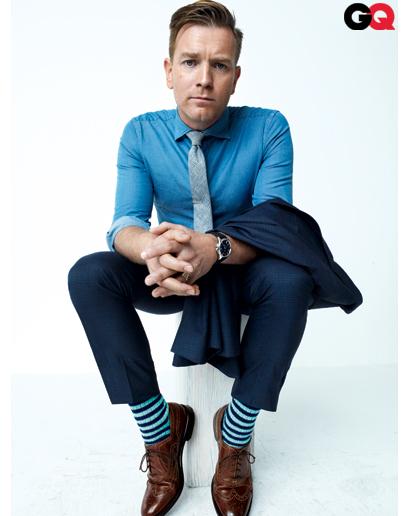 Ewan McGregor @ GQ Magazine January 2012