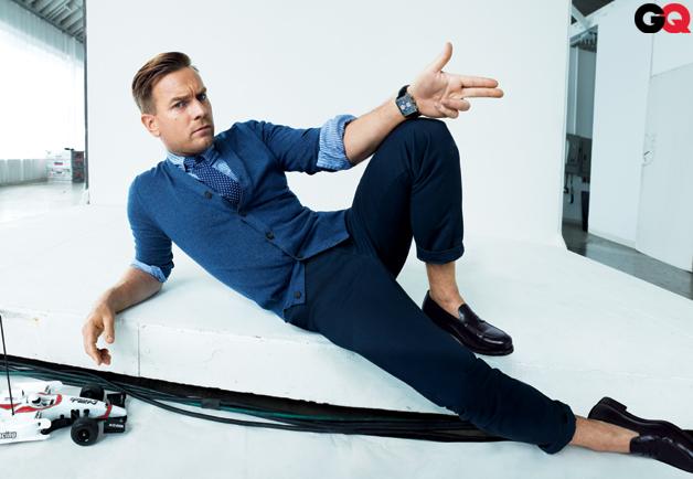 Ewan McGregor @ GQ Magazine January 2012