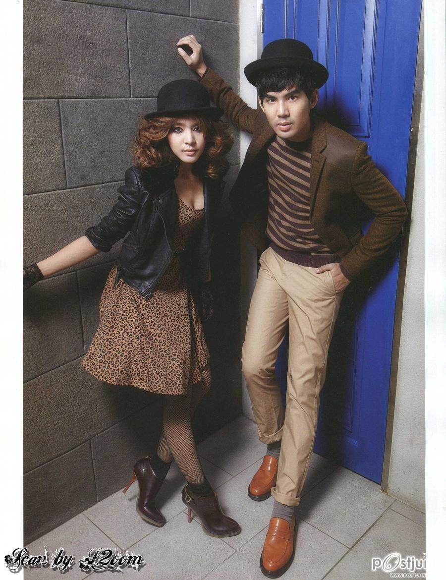 หนูนา-หนึ่งธิดา & เต๋อ-ฉันทวิชช์ @ HAMBURGER vol.10 no.162 December 2011