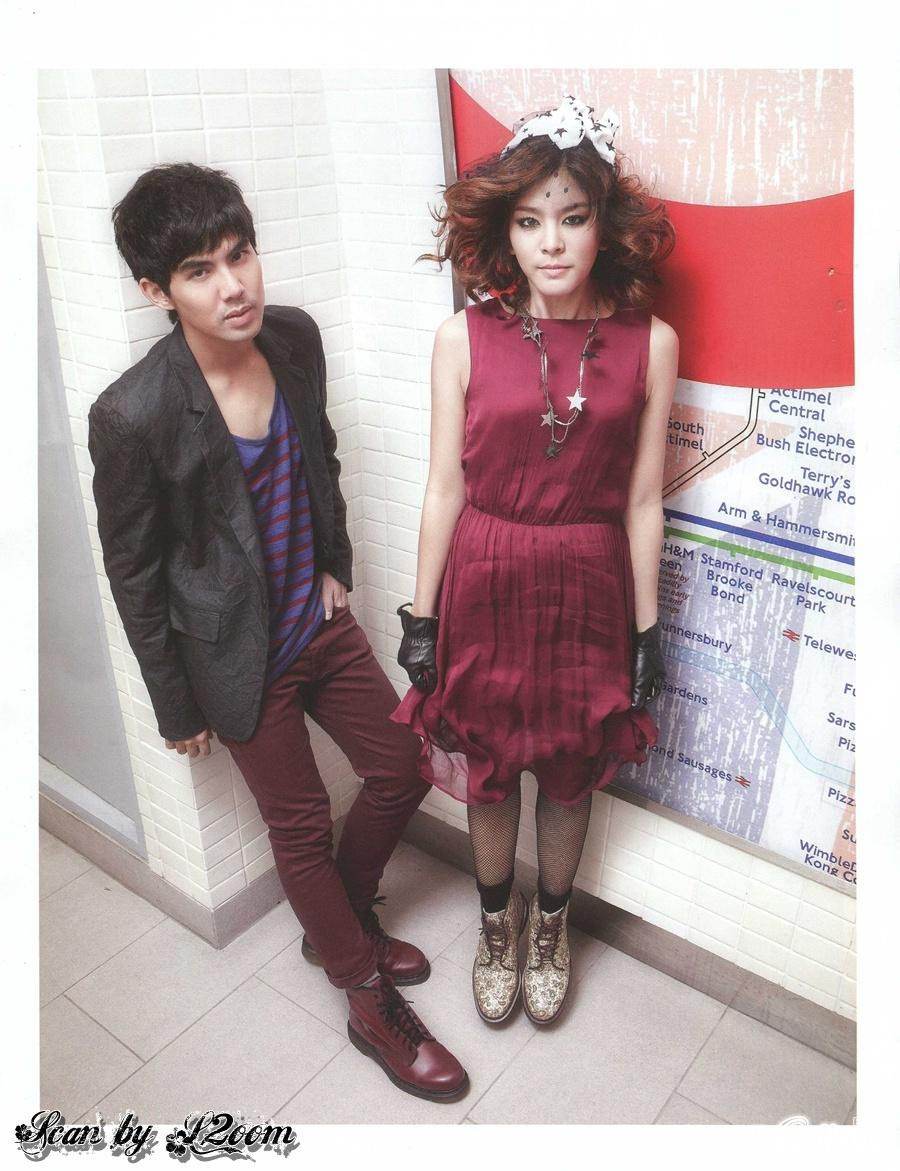 หนูนา-หนึ่งธิดา & เต๋อ-ฉันทวิชช์ @ HAMBURGER vol.10 no.162 December 2011
