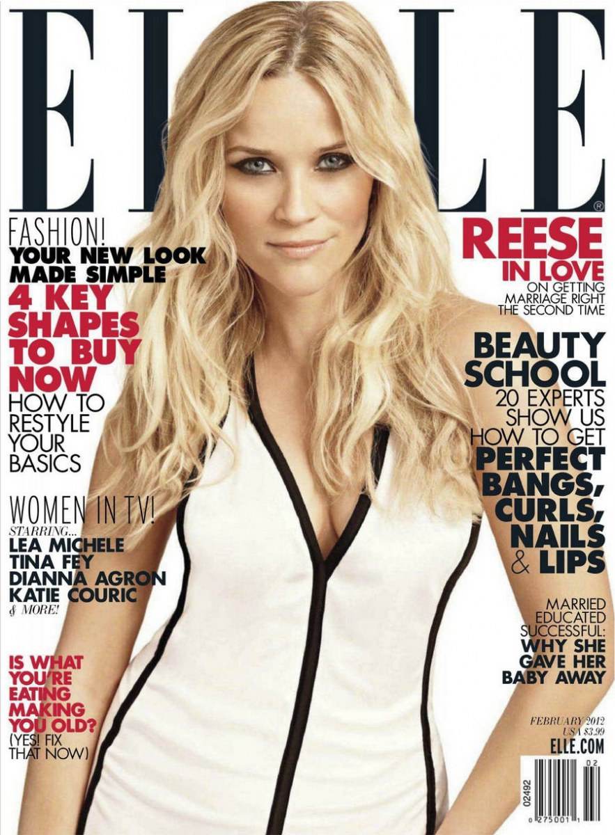 Reese Witherspoon @ Elle US February 2012