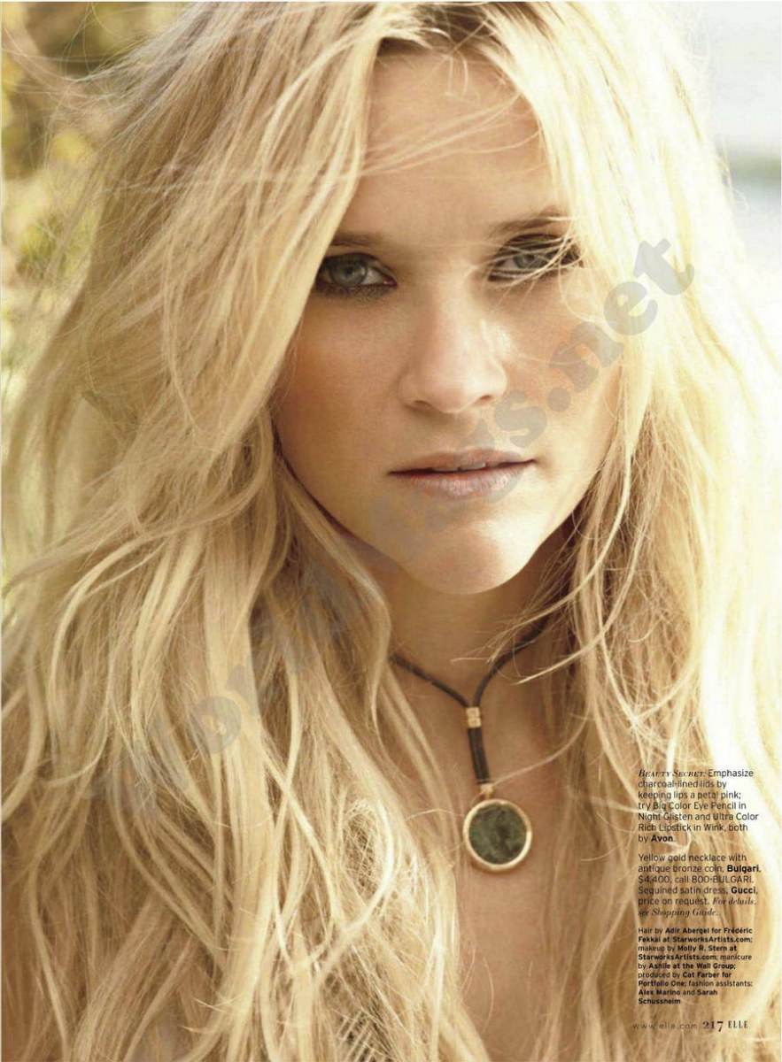 Reese Witherspoon @ Elle US February 2012
