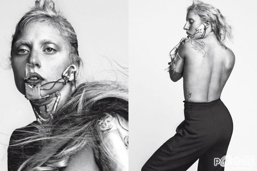 LADY GAGA @ L'Uomo Vogue Italia January 2012