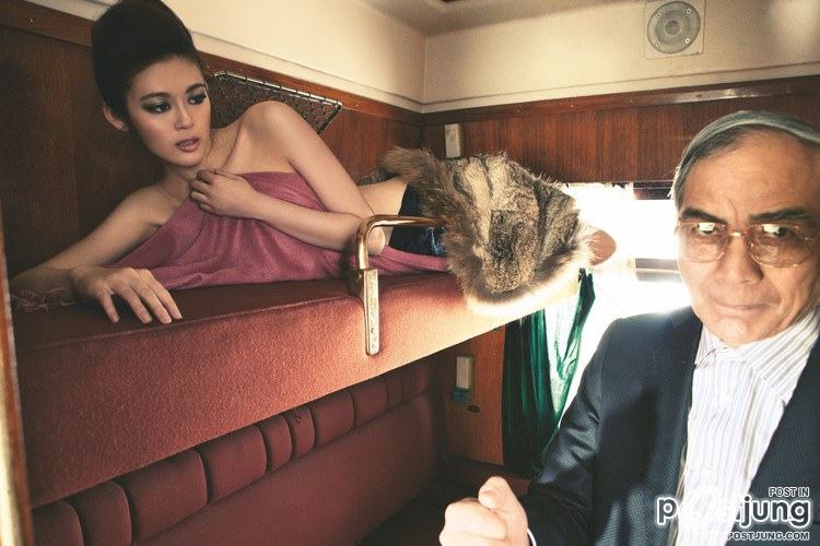 Canned travel chest with "gully"