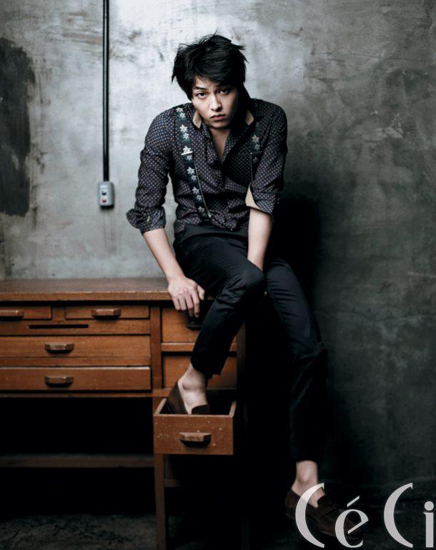 Song Joong Ki @ CeCi Magazine January 2012