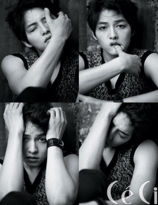 Song Joong Ki @ CeCi Magazine January 2012