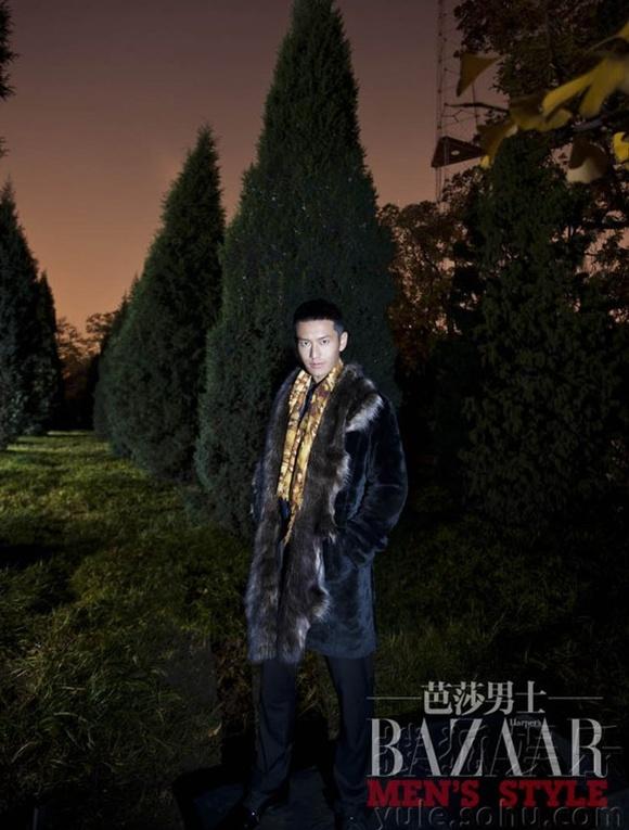 Huang Xiaoming @ Harper&rsquo;s Bazaar Men&rsquo;s Style magazine December 2011