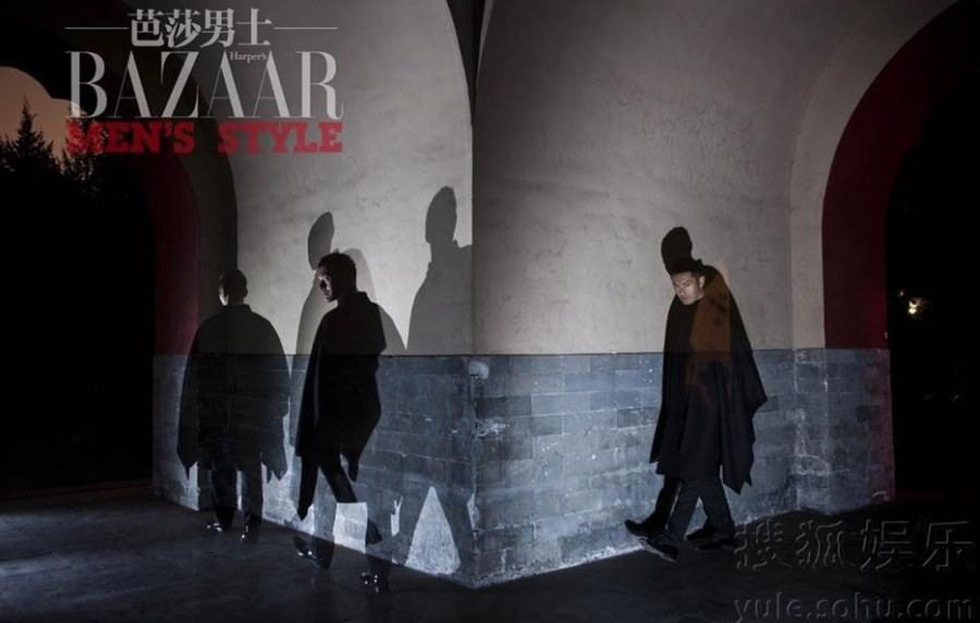 Huang Xiaoming @ Harper&rsquo;s Bazaar Men&rsquo;s Style magazine December 2011